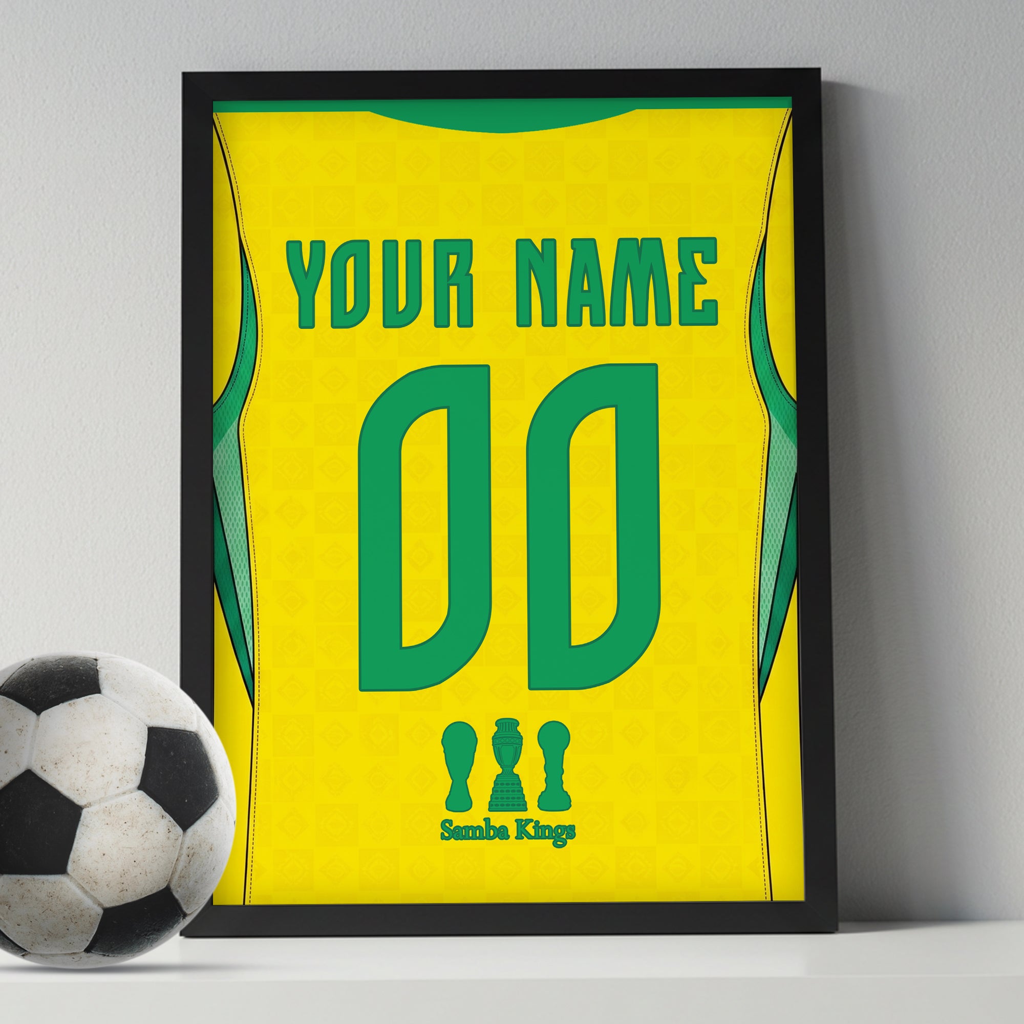Personalised Brazil 2026 World Cup