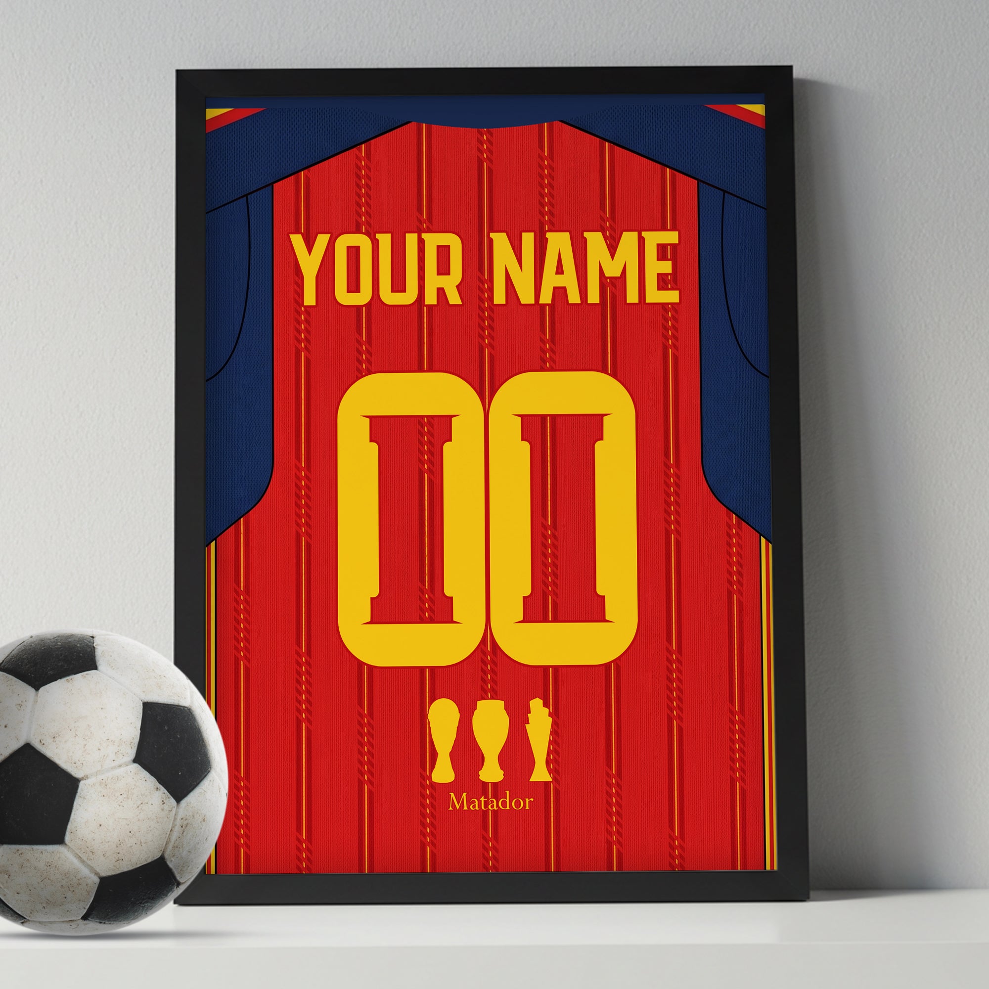 Personalised Spain 2026 World Cup