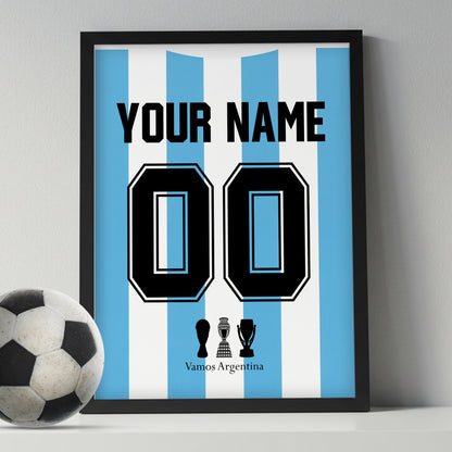 Personalised Argentina 1986 World Cup