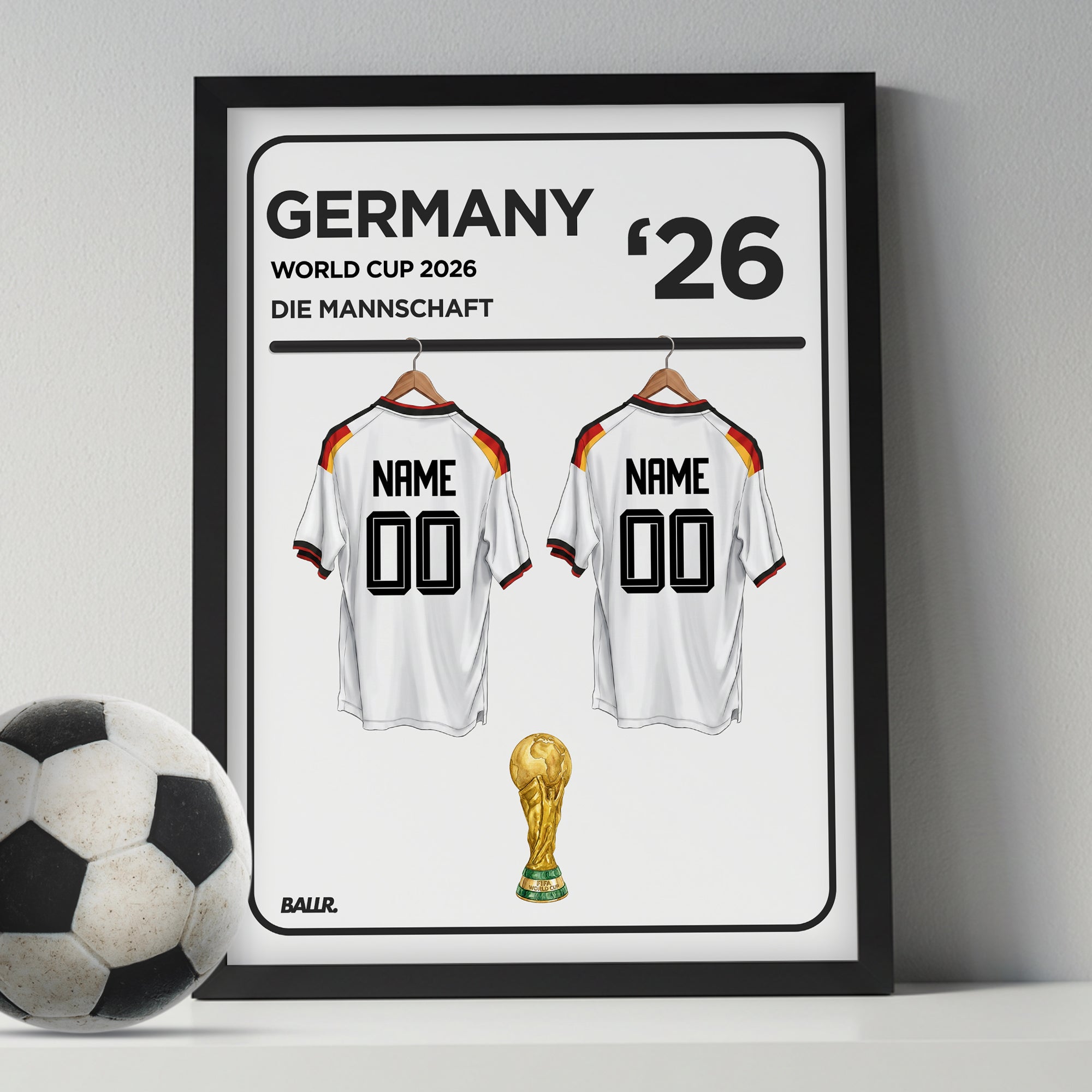 Germany Personalised Locker Room World Cup Kit 2026