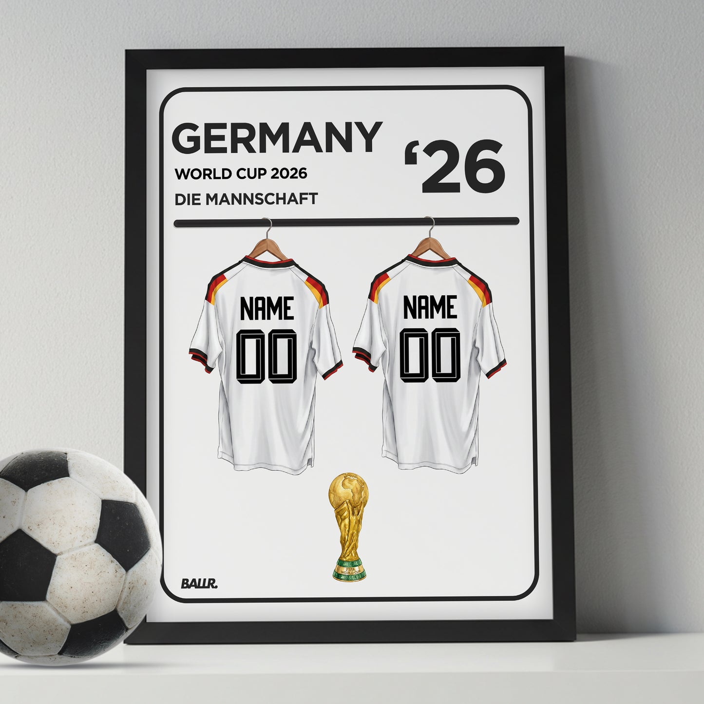 Germany Personalised Locker Room World Cup Kit 2026