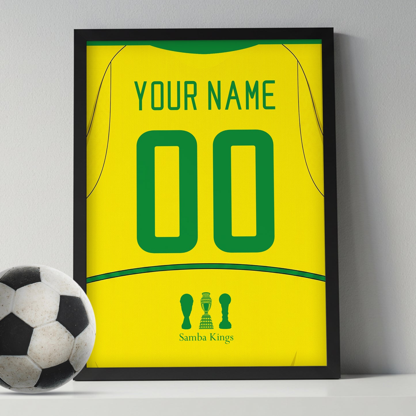 Personalised Brazil 2002 World Cup