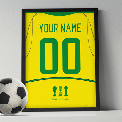 Personalised Brazil 2002 World Cup