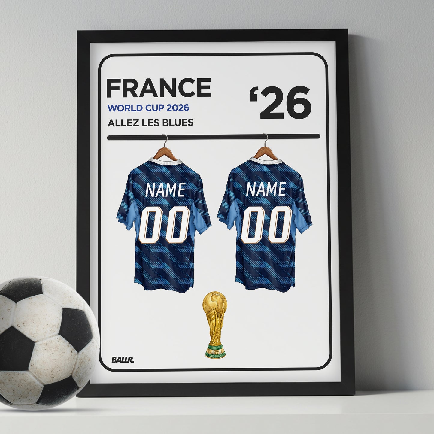 France Personalised Locker Room World Cup Kit 2026
