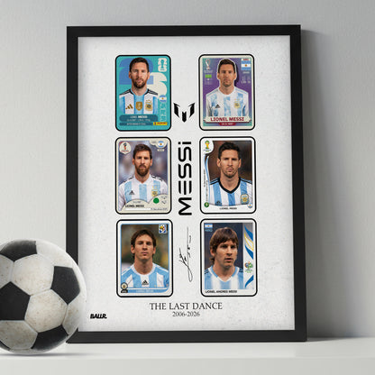 Messi Panini Cards The Last Dance