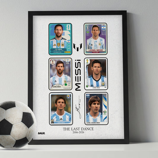 Messi Panini Cards The Last Dance