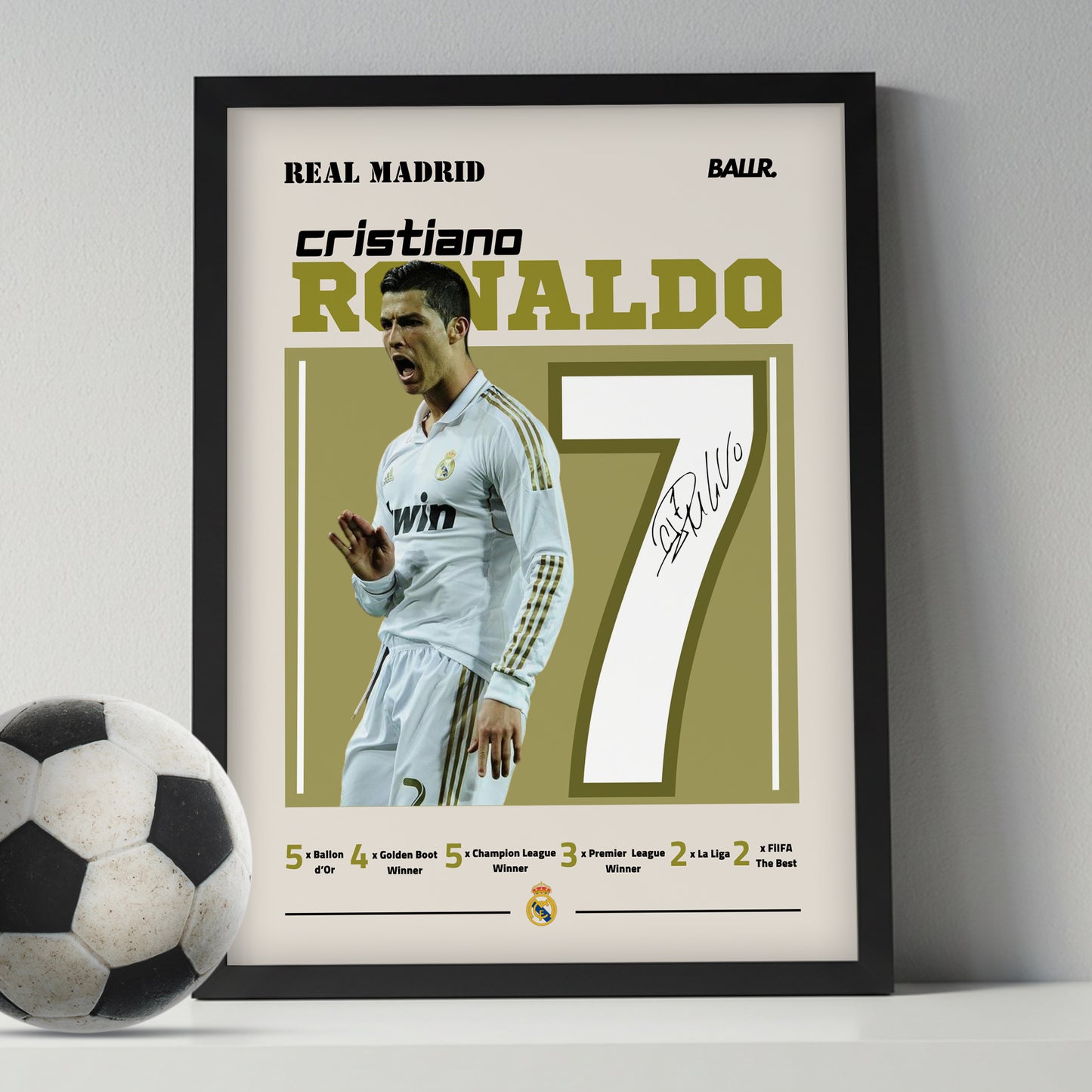Cristiano Ronaldo Calma Celebration