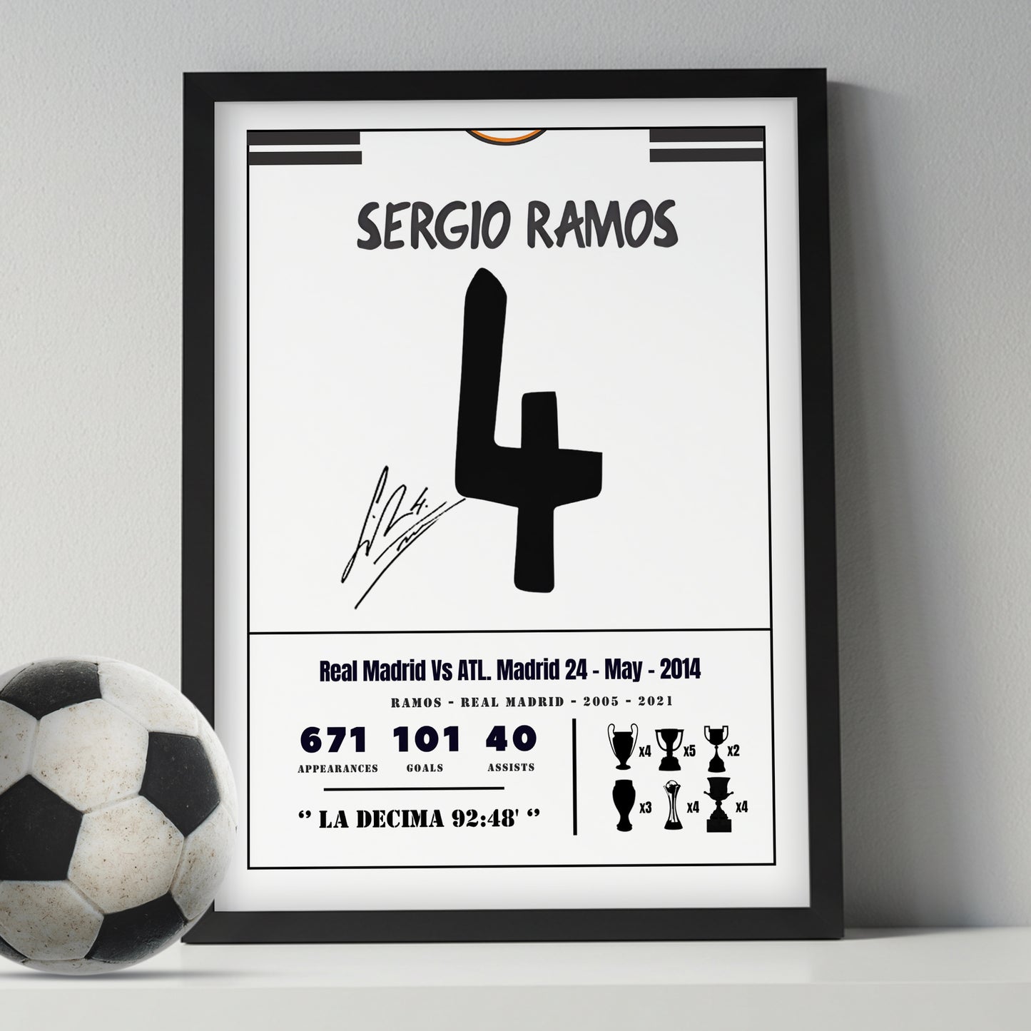 Sergio Ramos La Decima 92:48 KIT
