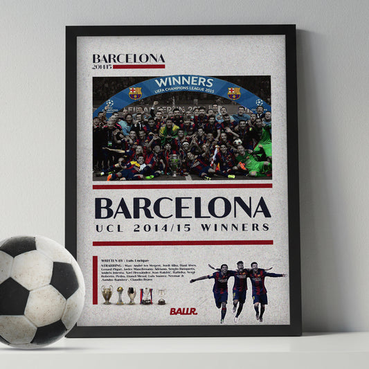 Barcelona 2014/2015 Iconic Season