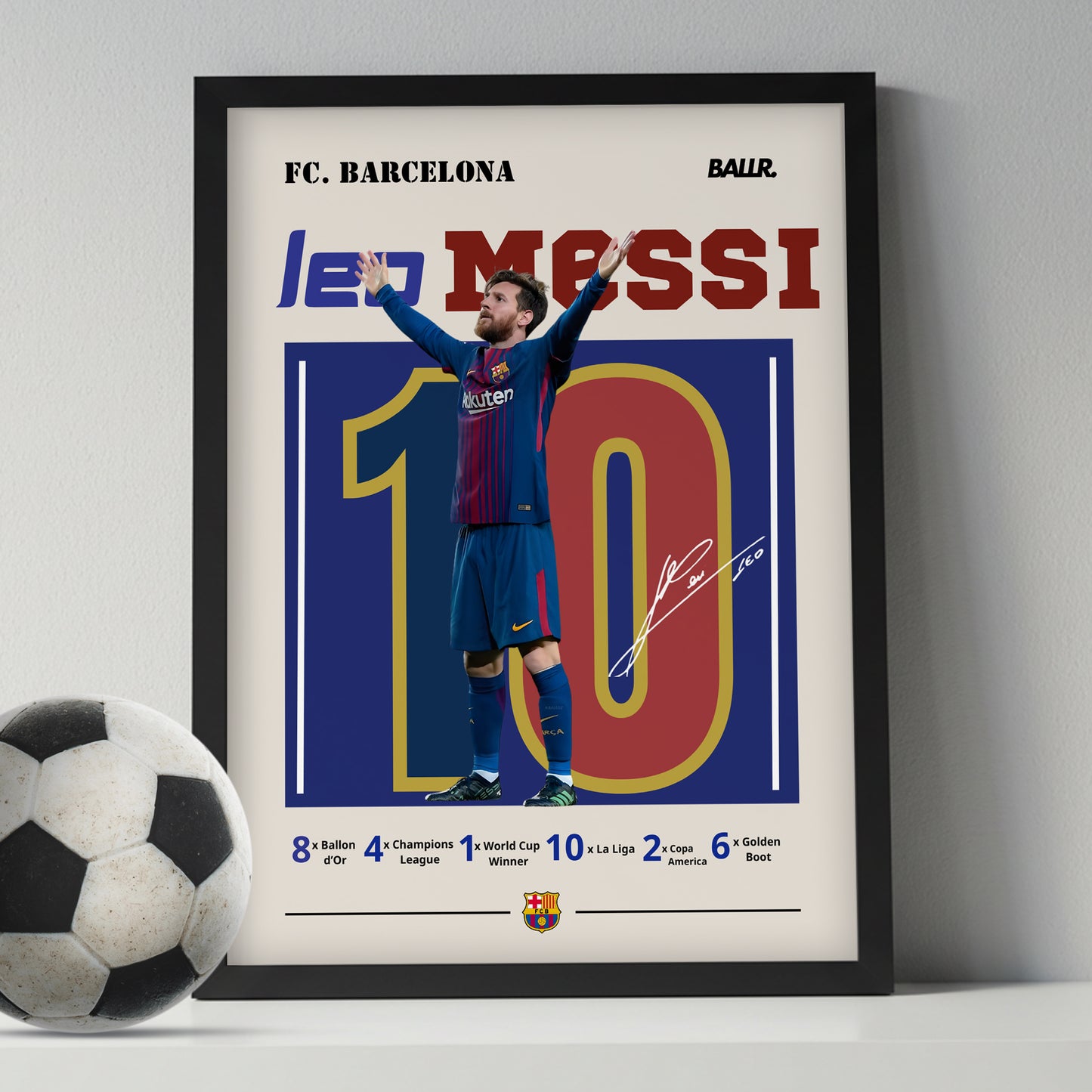 Messi's Iconic Celebration