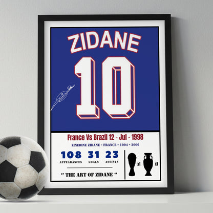 Zidane France 1998 Kit