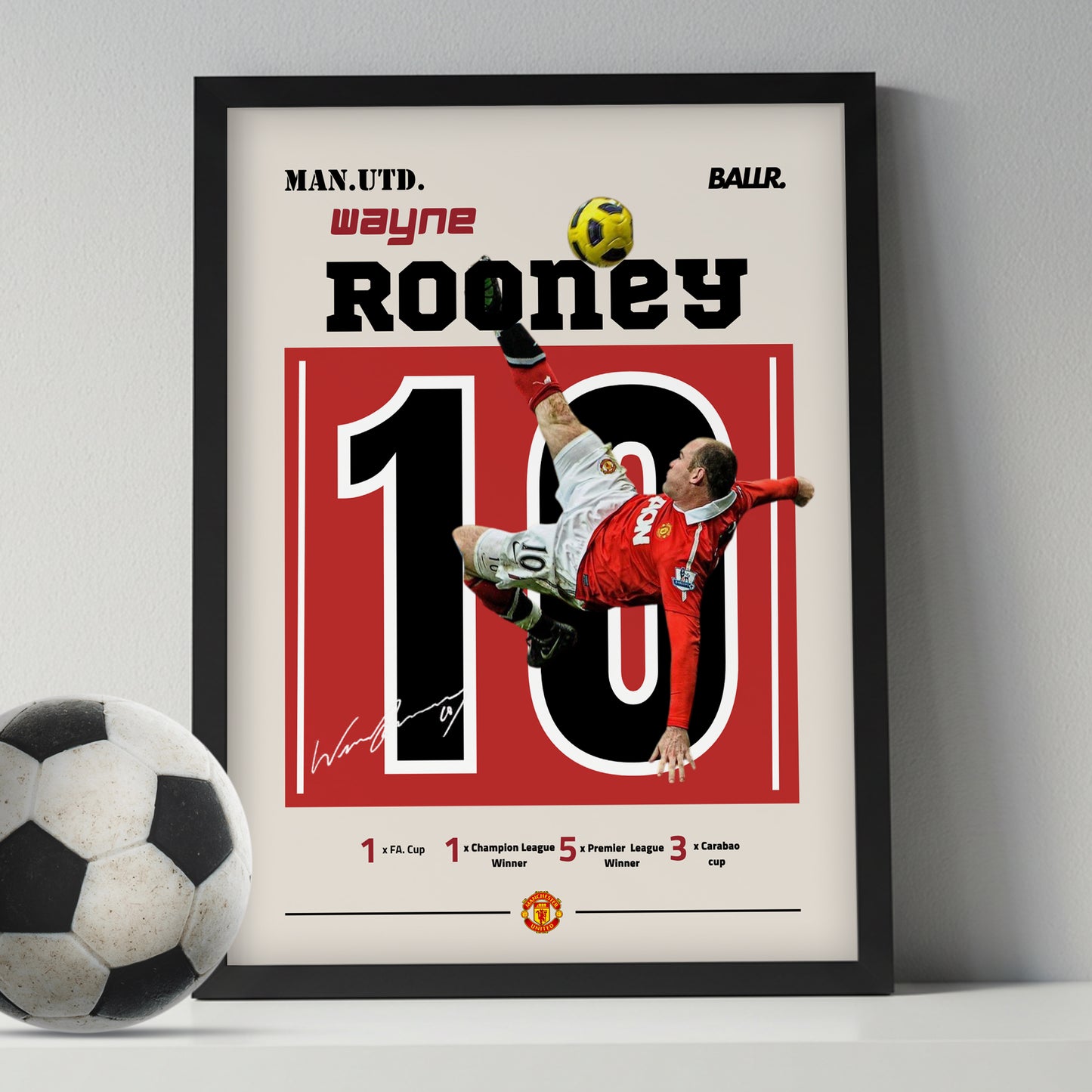 Wayne Rooney's iconic bicycle kick