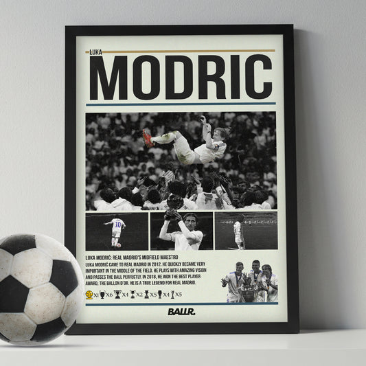 Luka Modric's Iconic Moments with Real Madrid
