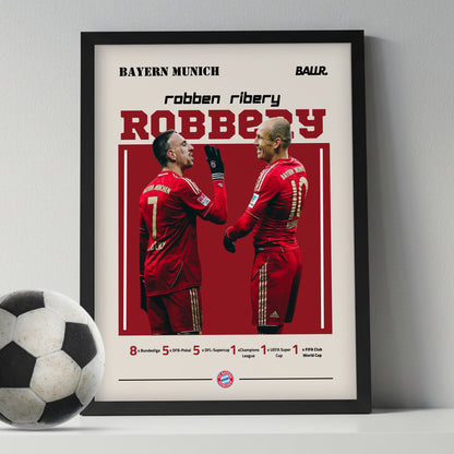 Arjen Robben x  Franck Ribéry "Robbery "