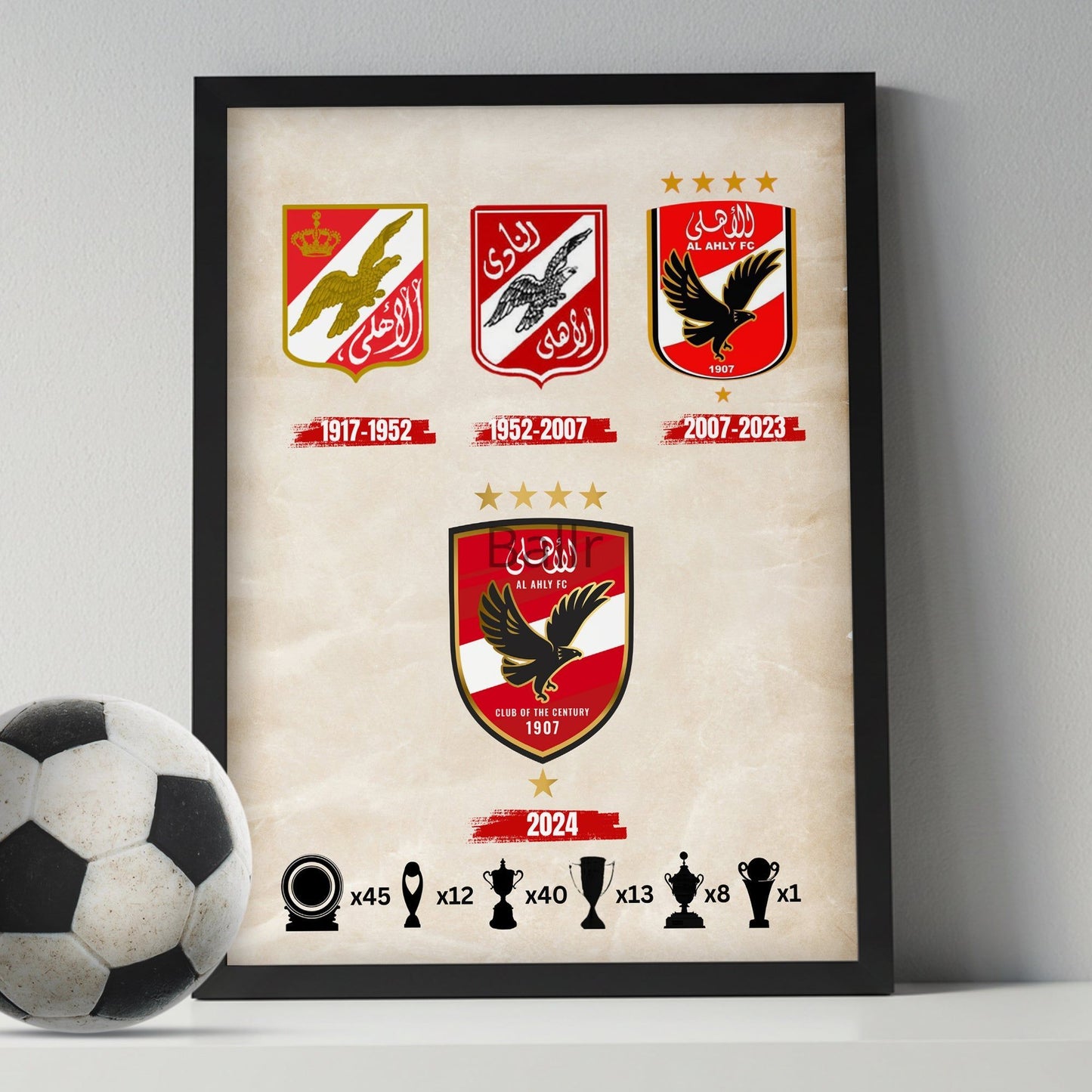 Al Ahly Logos and Trophies