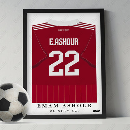 Emam Ashour Al Ahly 25/26 Jersey