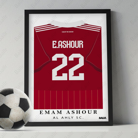 Emam Ashour Al Ahly 25/26 Jersey