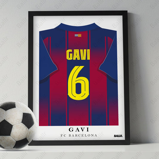 Gavi 25/26 Barca Jersey