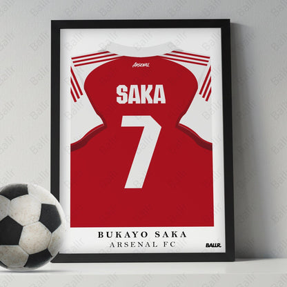 Bukayo Saka 25/26 Jersey