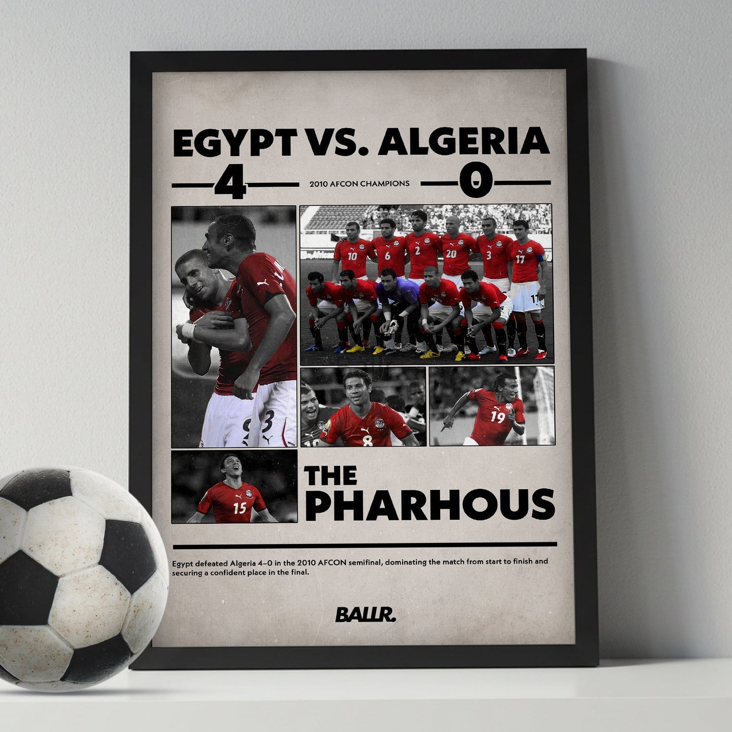 Egypt Vs Algeria 4 - 0 Afcon 2010