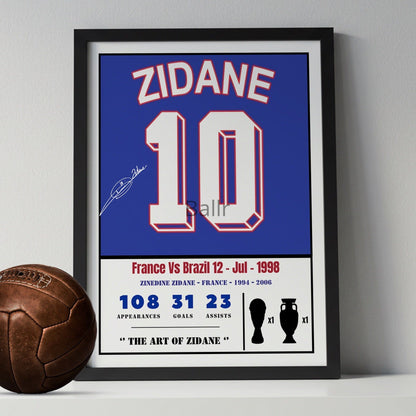 Zidane France 1998 Kit
