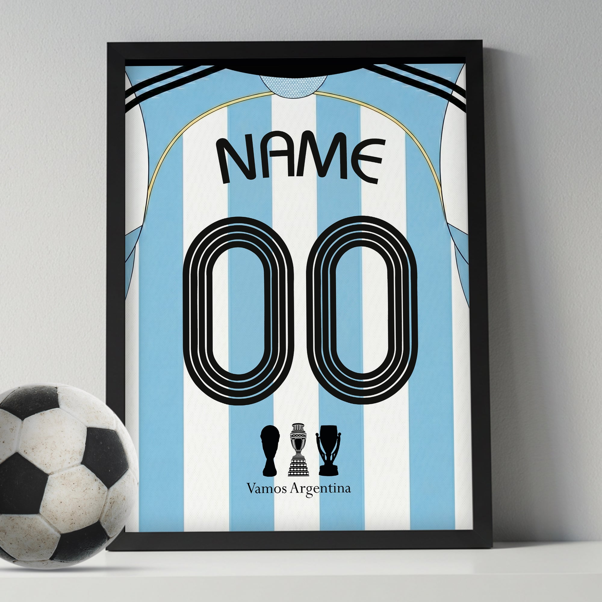 Personalised Kit Argentina 2006 World Cup