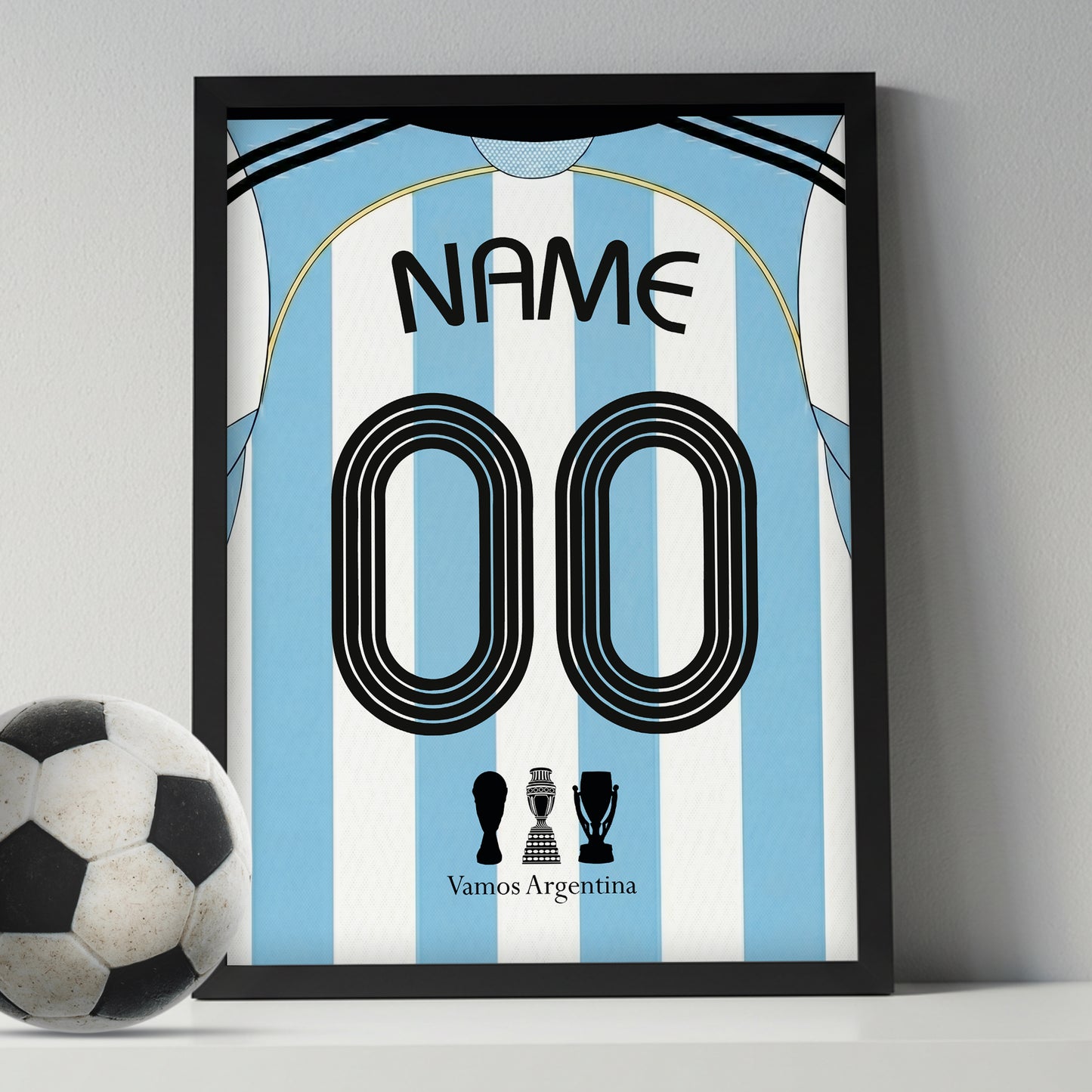 Personalised Kit Argentina 2006 World Cup