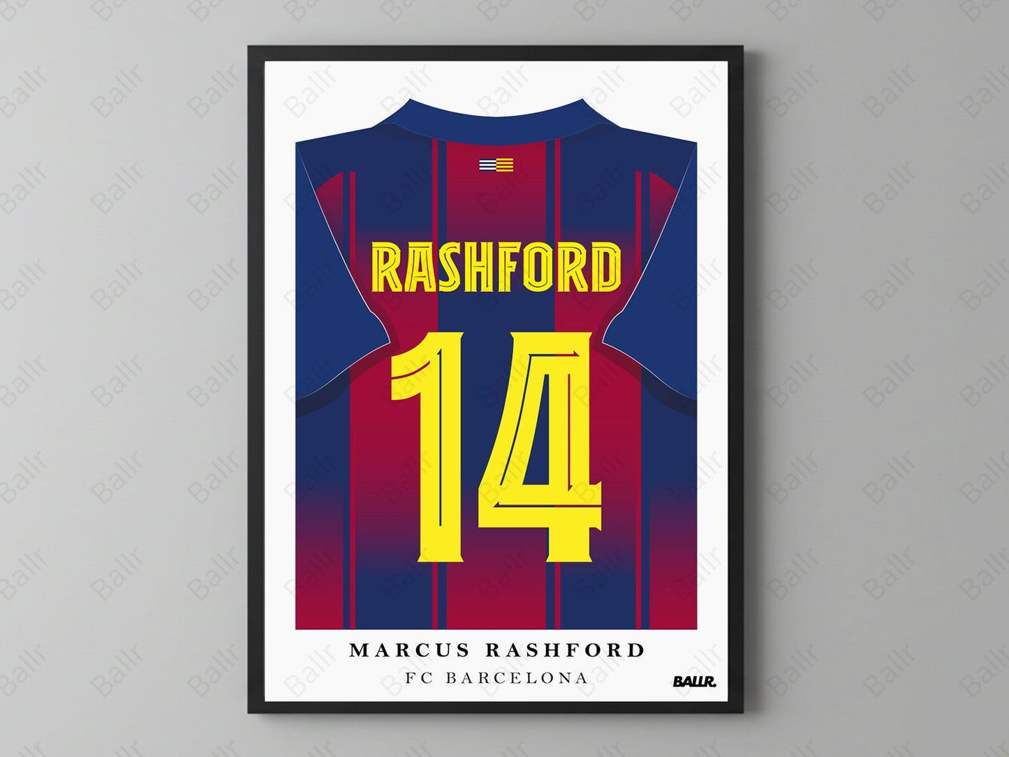 Marcus Rashford 25/26 Barca Jersey