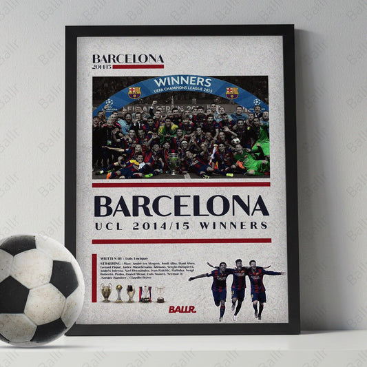 Barcelona 2014/2015 Iconic Season