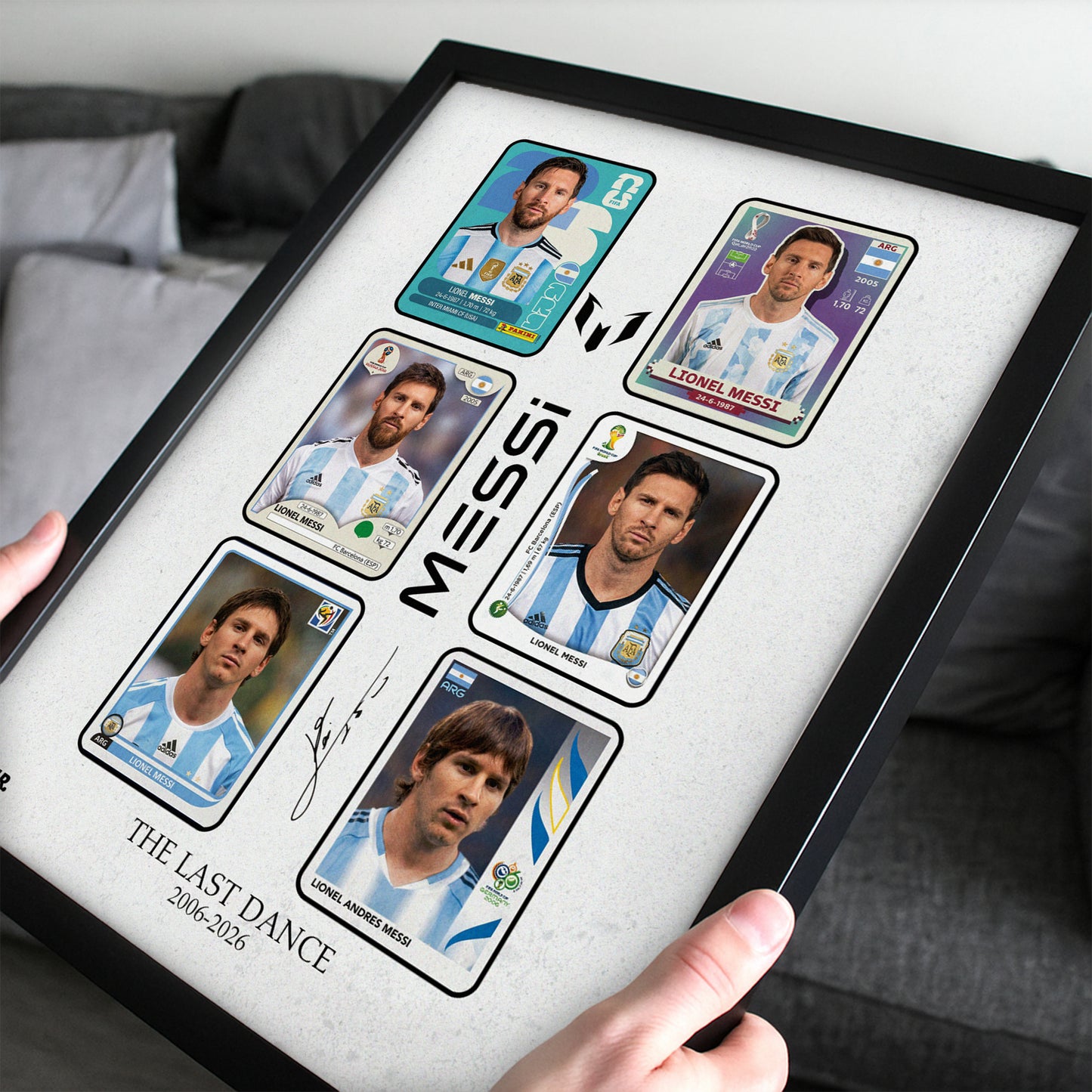 Messi Panini Cards The Last Dance