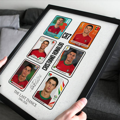 Cristiano Ronaldo  Panini Cards The Last Dance