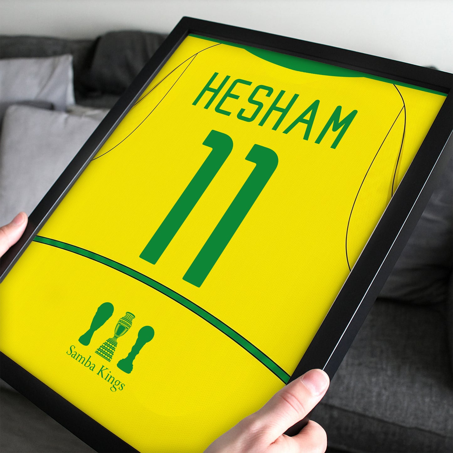 Personalised Brazil 2002 World Cup