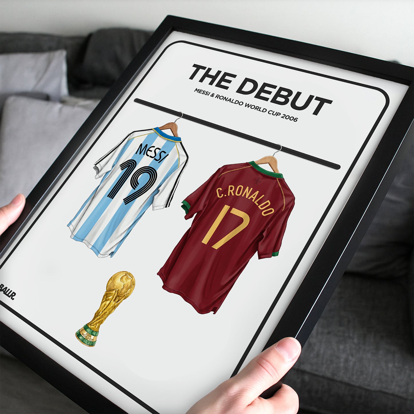The Debut of Messi & Ronaldo