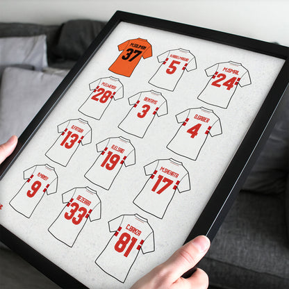 Zamalek Winning Squad Egyptian League 25/26 Kits