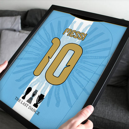 Messi Last Dance Kit Poster