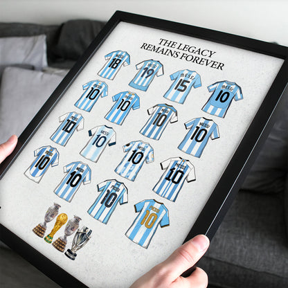 Messi All Argentina Kits