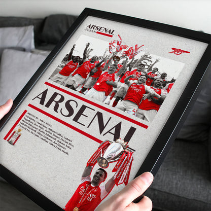 Arsenal Winning The Premier League Iconic moment