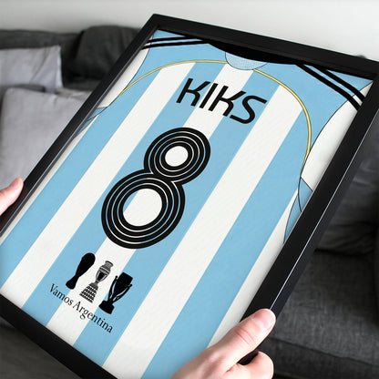 Personalised Kit Argentina 2006 World Cup