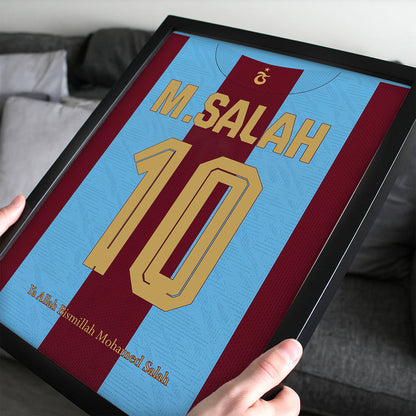 Mohamed Salah Trabzonspor Kit Poster