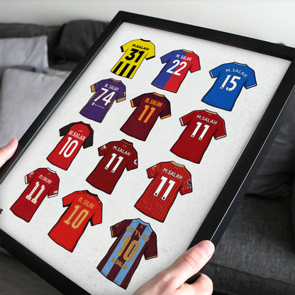 Mohamed Salah Clubs Legacy Kits Version