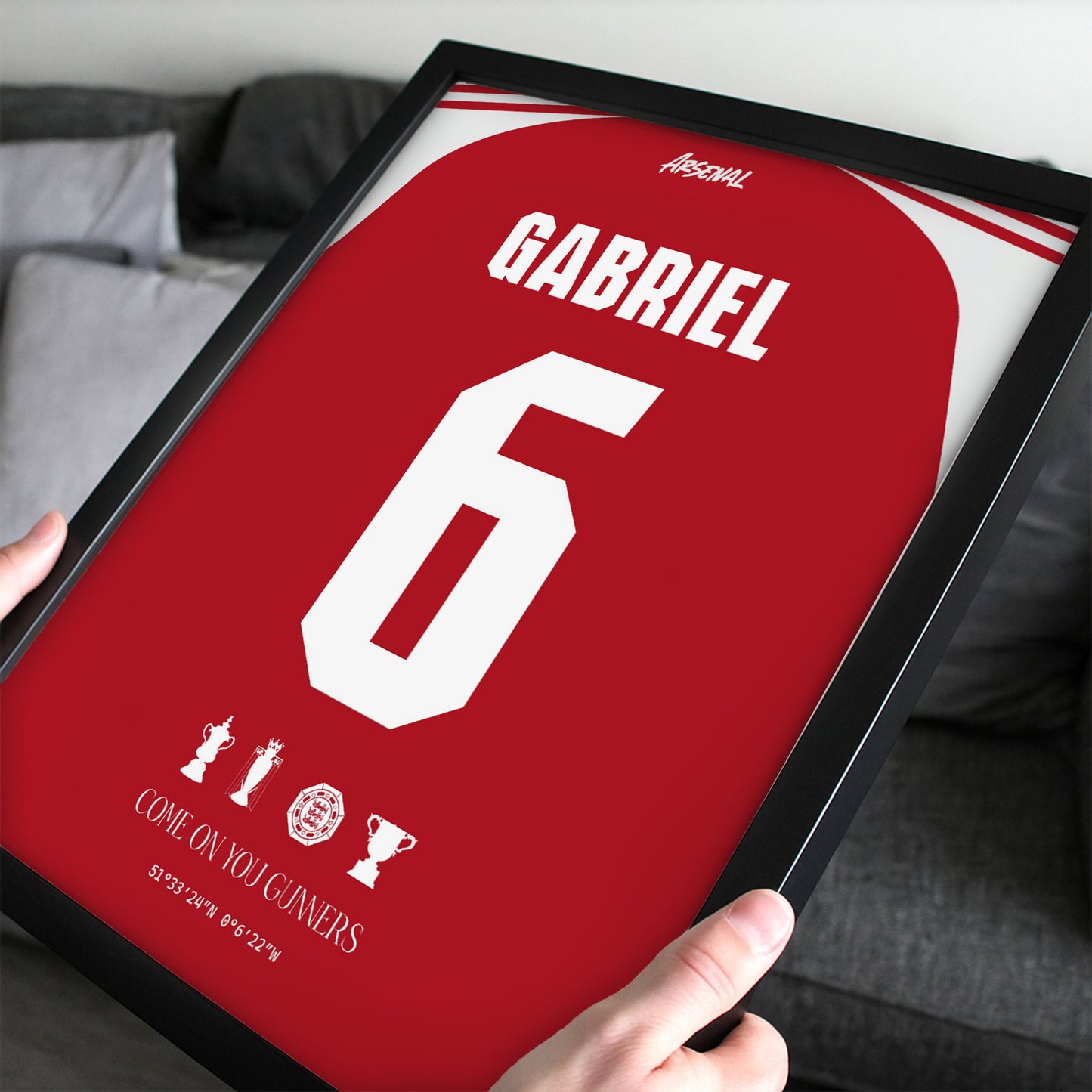Gabriel Arsenal Kit 25/26
