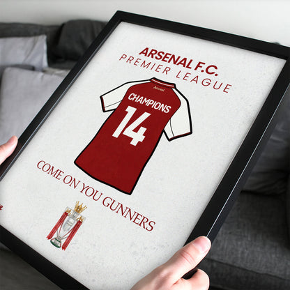 Arsenal Premier League Champions Kit