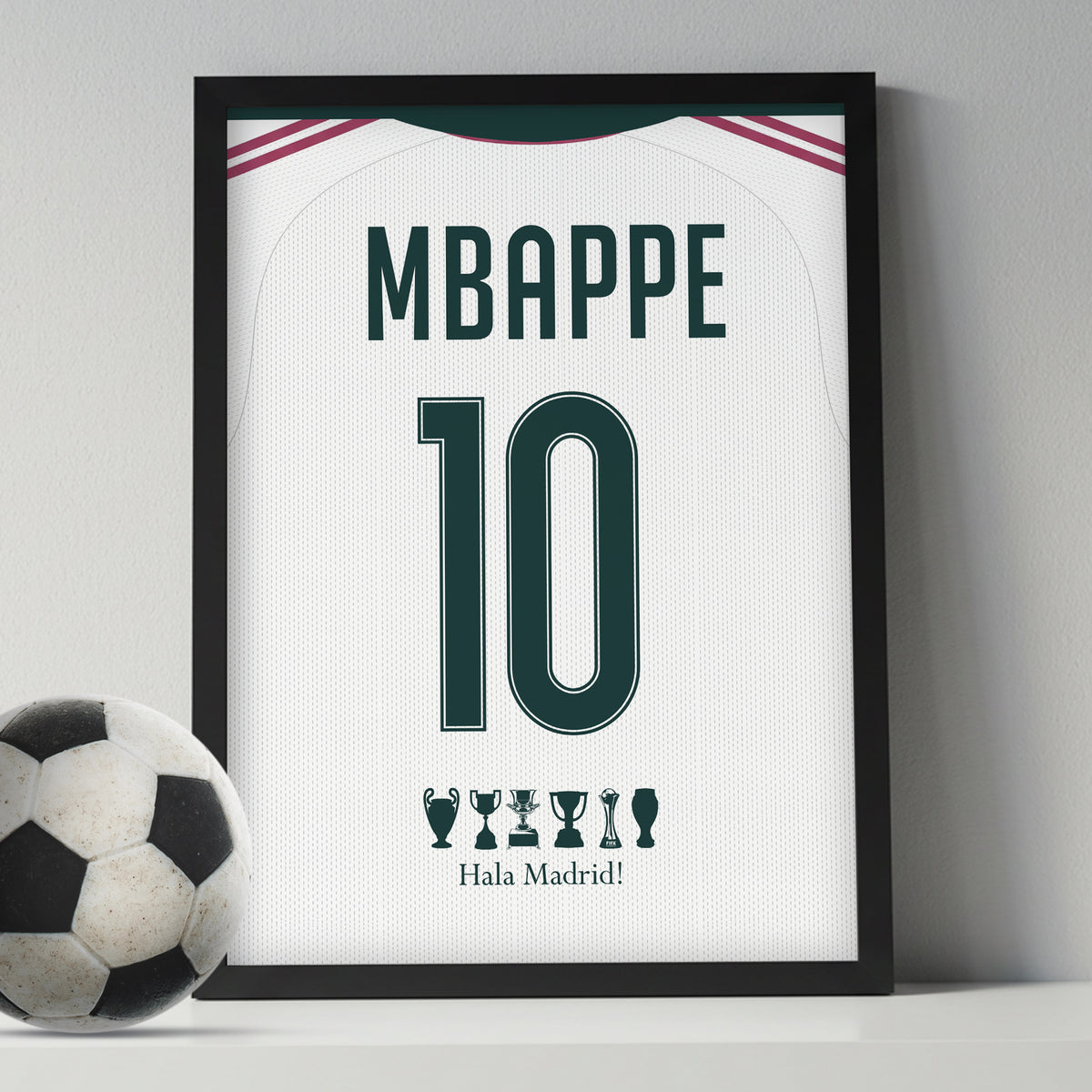 Kylian Mbappe Poster Kit Madrid 2027