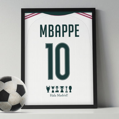 Kylian Mbappe Poster Kit Madrid 2027