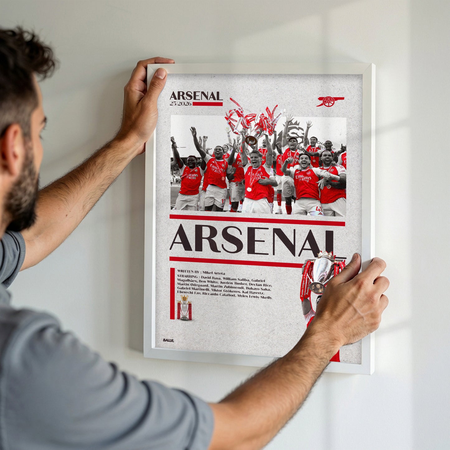 Arsenal Winning The Premier League Iconic moment