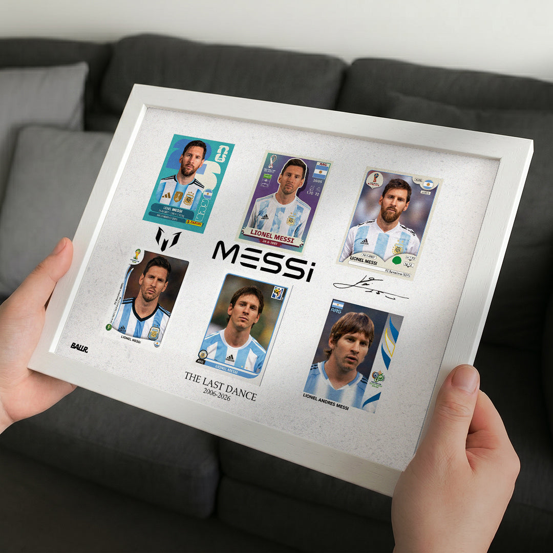 Messi Panini Cards The Last Dance
