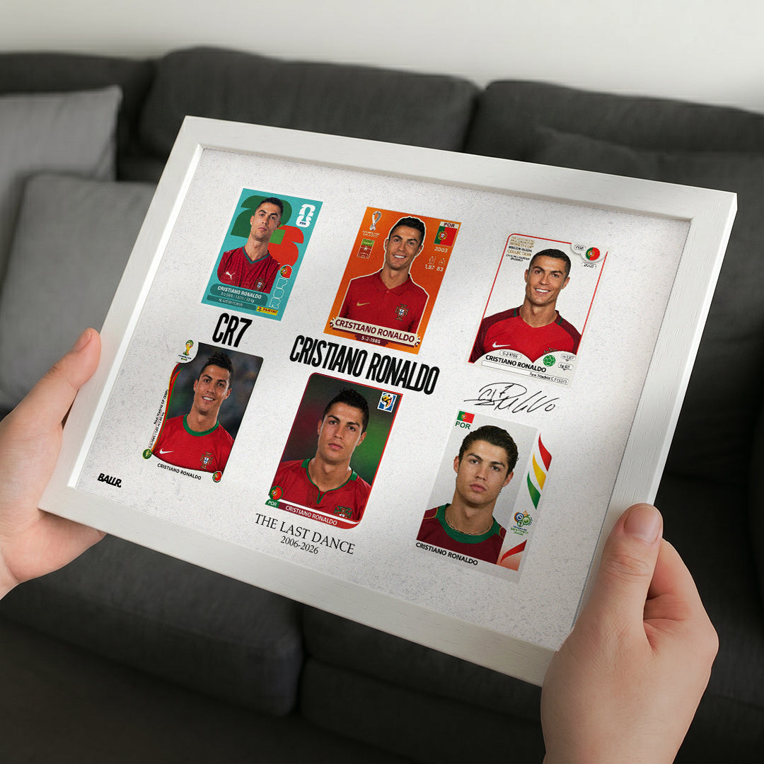 Cristiano Ronaldo  Panini Cards The Last Dance