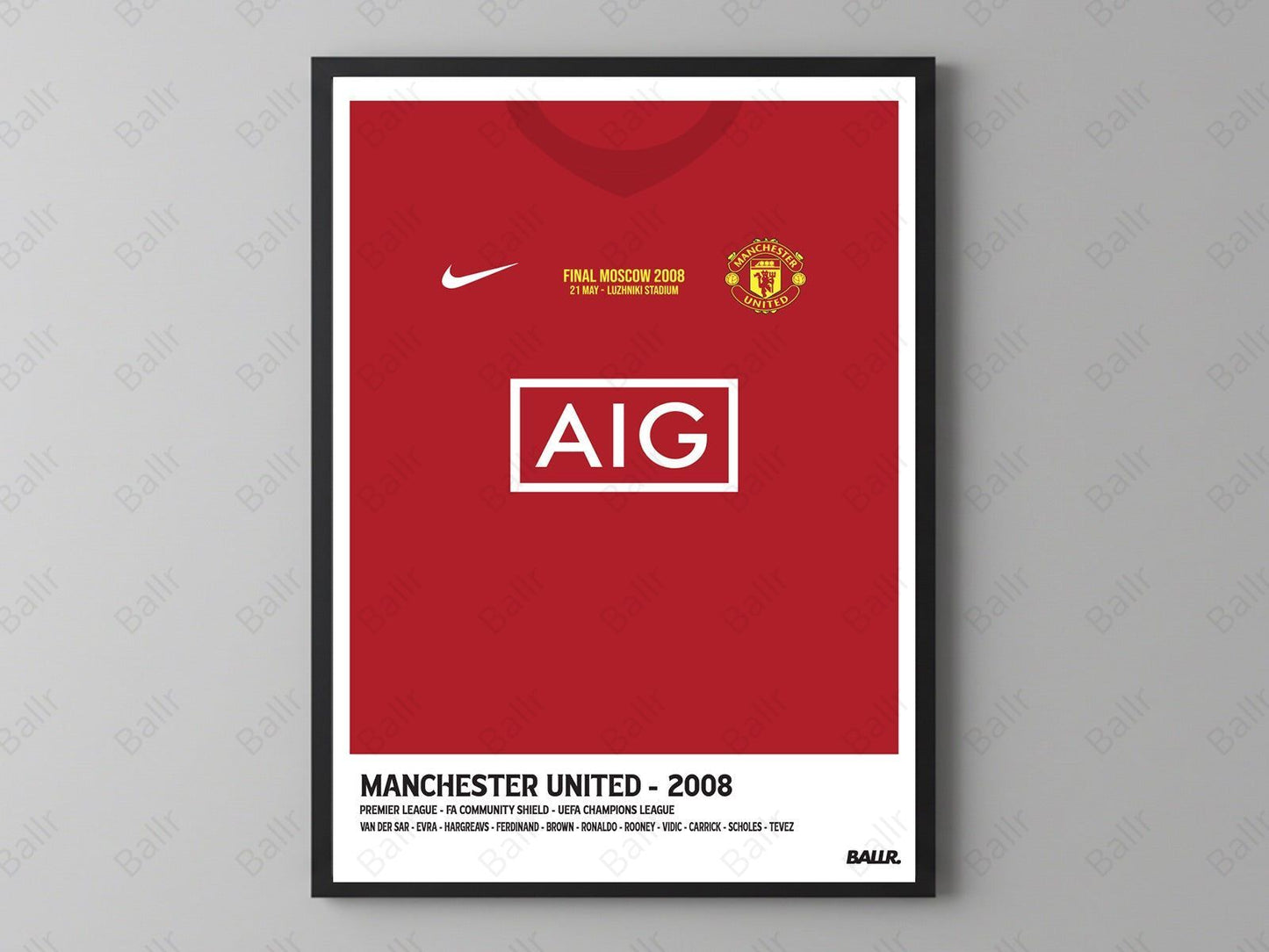 Manchester United UCL Final 07/08