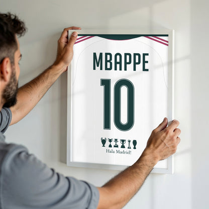 Kylian Mbappe Poster Kit Madrid 2027