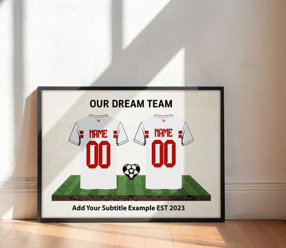 Personalized Zamalek Couple's Dream Team Kit